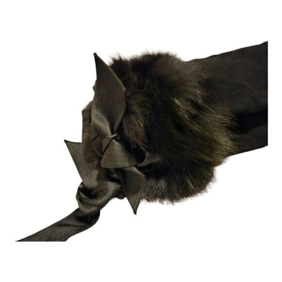 LOEWE‎ Suede & Fur Over the Knee Boots - Size 36/6 - Picture 5 of 8